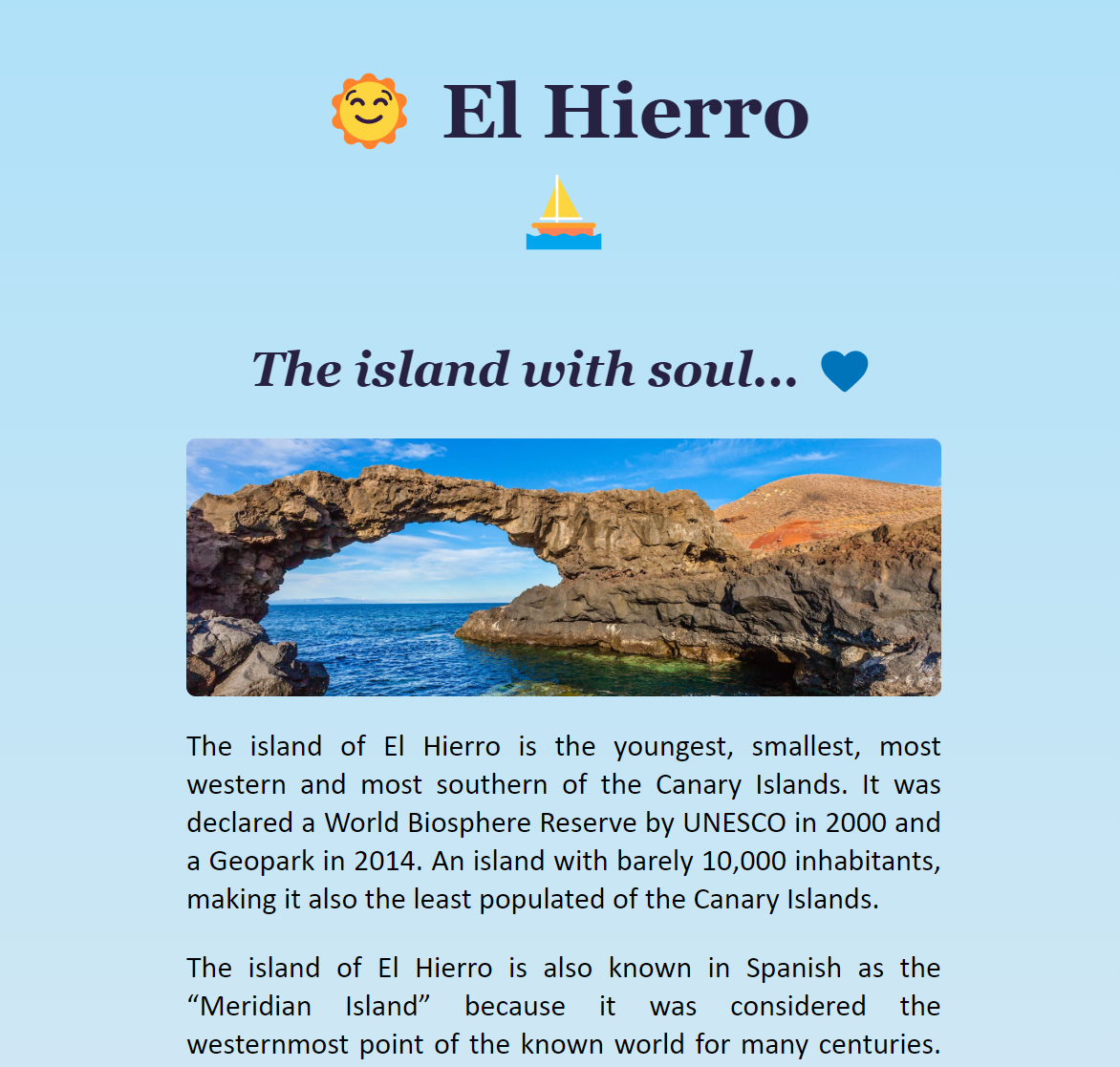 El Hierro Project